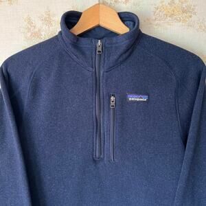 Patagonia 25523 Better Sweater 1/4 Zip | NENA New Navy | Size Small